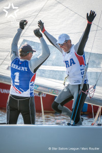 Winner of the first Star Sailors League City Grand Slam 2016 Hamburg: Bow no: 004 // Sail: FRA 8237 // Skipper: Xavier ROHART // Crew: Pierre-Alexis PONSOT
